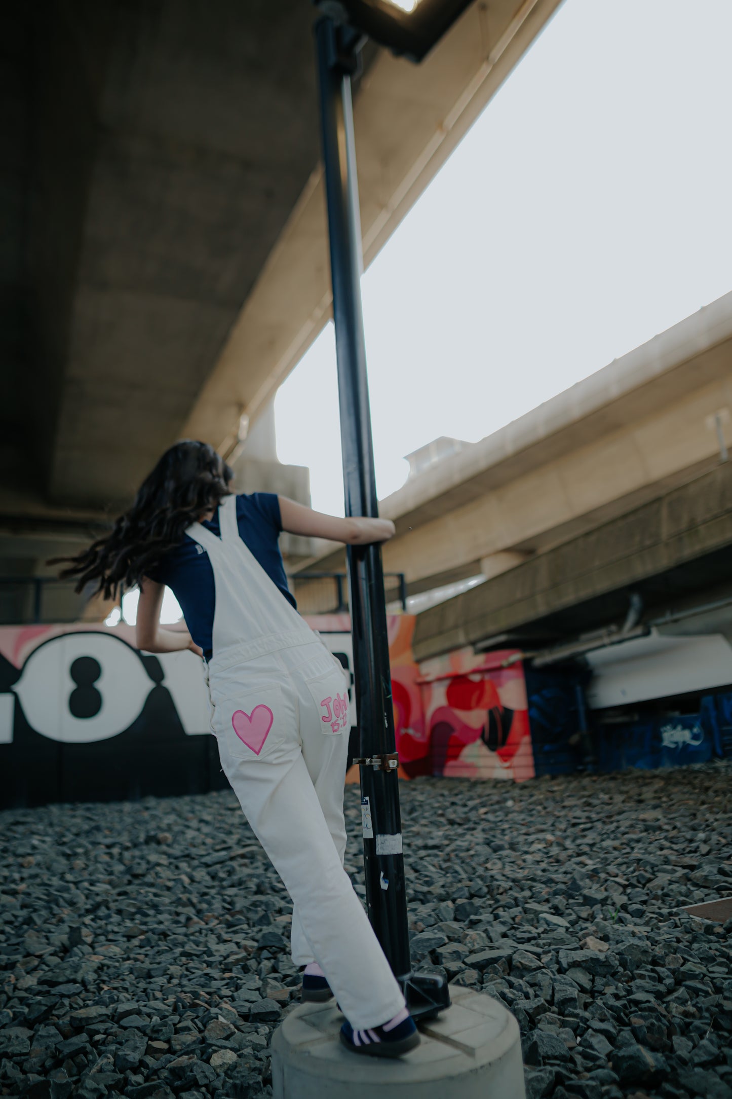 Front and back minimal designs + Overalls or Jacket