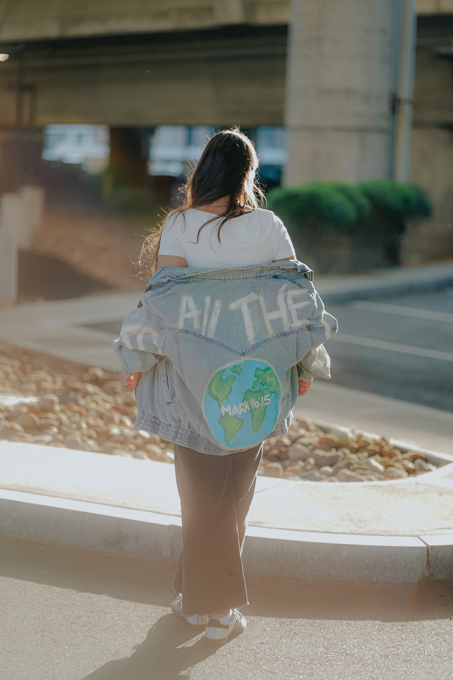 Denim Jean Jacket + Medium Back Design