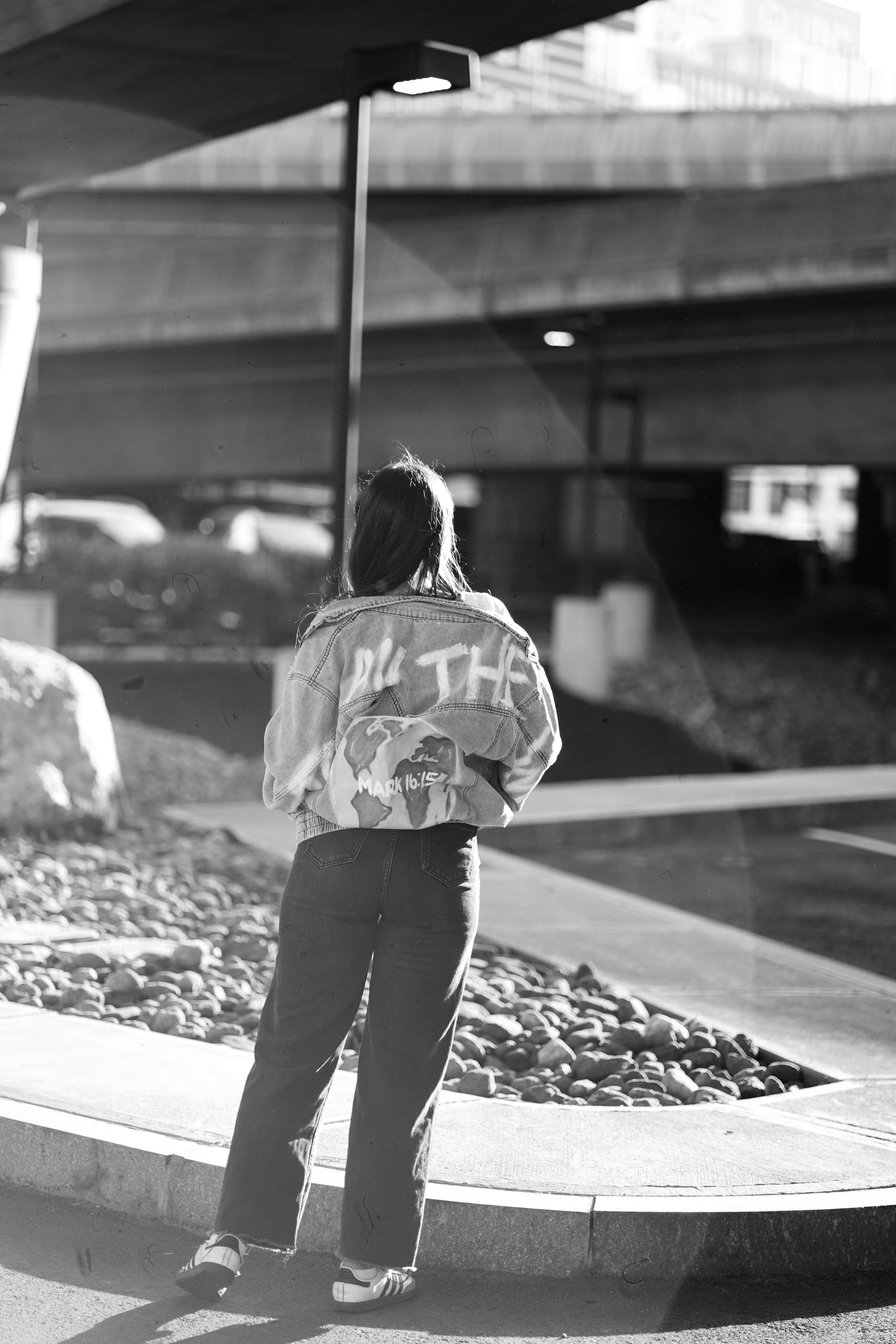 Denim Jean Jacket + Medium Back Design