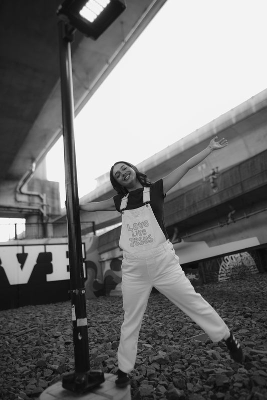 Front and back minimal designs + Overalls or Jacket